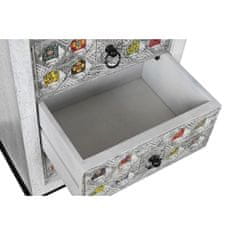 DKD Home Decor Komoda DKD Home Decor Bela siva keramika Mango les Indijanec 45 x 35 x 107 cm