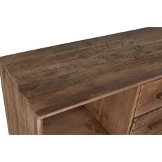 DKD Home Decor Komoda DKD Home Decor Temno rjava Les Recikliran les Alpino 120 x 40 x 90 cm