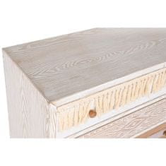 DKD Home Decor Komoda DKD Home Decor Fir Natural Cotton White (80 x 35 x 80 cm)
