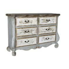 DKD Home Decor Komoda DKD Home Decor Jedla MDF Les Neoklasicistični 135 x 41,5 x 89,5 cm 135 x 41,5 x 88 cm