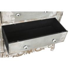 DKD Home Decor Komoda DKD Home Decor 91,5 x 40 x 85,5 cm jelka siva bela temno rjava MDF les neoklasicistični