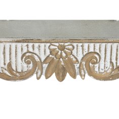 DKD Home Decor Komoda DKD Home Decor 91,5 x 40 x 85,5 cm jelka siva bela temno rjava MDF les neoklasicistični