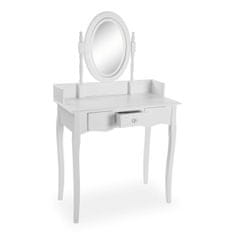 Versa Komoda Versa White Wood Crystal 40 x 78 x 128 cm