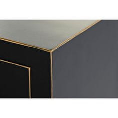 DKD Home Decor Komoda DKD Home Decor Črna zlata jelka MDF les Oriental 63 x 28 x 101 cm