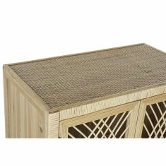 DKD Home Decor Komoda DKD Home Decor Natural Brown Rattan (61 x 34 x 108 cm) (61,5 x 35 x 109 cm)