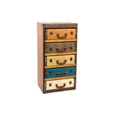 DKD Home Decor Komoda DKD Home Decor Les Poliuretan Multicolor Vintage (45 x 29 x 95 cm)