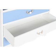 DKD Home Decor Komoda DKD Home Decor Bela Nebo modra Mornarsko modra Vrv MDF Les 80 x 40 x 80 cm