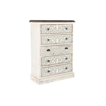 DKD Home Decor Komoda DKD Home Decor Bela jelka 85 x 36 x 120,5 cm