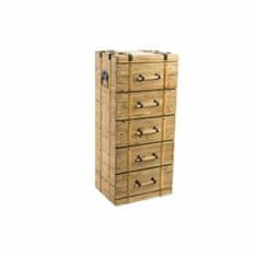 DKD Home Decor Šifonier DKD Home Decor Rjav les Naravni Loft 43 x 33 x 92 cm