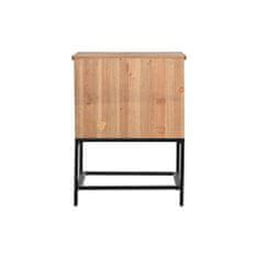 DKD Home Decor Komoda DKD Home Decor 63 x 34,5 x 85 cm jelka črna kovina temno rjava