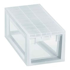 BigBuy Komoda Terry LightDrawer S Multi-use Transparentni polipropilen (19,6 x 39 x 16 cm)