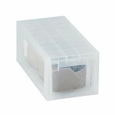 BigBuy Komoda Terry LightDrawer S Multi-use Transparentni polipropilen (19,6 x 39 x 16 cm)