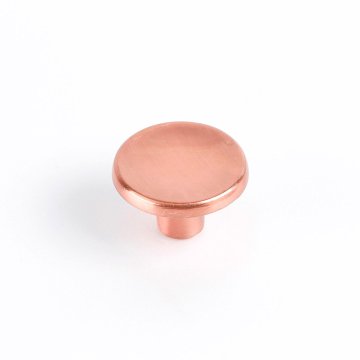BigBuy Kljuka Rei 774 Kroglasta matirana kovina Rose gold 2 enoti (Ø 35 x 23 mm)