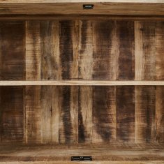 BigBuy Stojalo za prikaz 120 x 35,5 x 88,5 cm Mango les