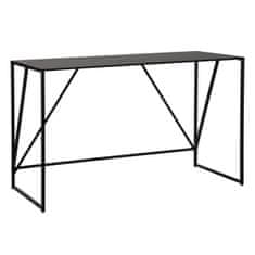 BigBuy Pisalna miza SQUARE 119,5 x 50 x 73 cm Črna kovina