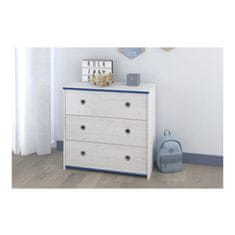 BigBuy Komoda Parisot Bela 79 x 75 x 41 cm Otroška