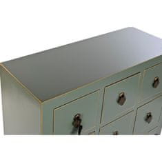 BigBuy Komoda DKD Home Decor Les MDF Zelena jelka Oriental 63 x 28 x 101 cm