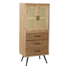 BigBuy Omara DKD Home Decor 8424001794942 60 x 38 x 140,5 cm jelka naravna kovina MDF les