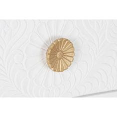 BigBuy Komoda DKD Home Decor 100 x 42 x 84 cm jelka zlata bela mandala indijanec MDF les