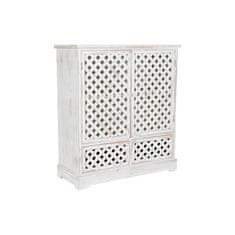 BigBuy Komoda DKD Home Decor White Fir Cottage Worn 90 x 36 x 100 cm