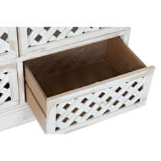 BigBuy Komoda DKD Home Decor White Fir Cottage Worn 90 x 36 x 100 cm