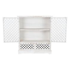 BigBuy Komoda DKD Home Decor White Fir Cottage Worn 90 x 36 x 100 cm