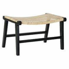 BigBuy Klop DKD Home Decor 8424001823192 65 x 47 x 40 cm Naravna tikova črna