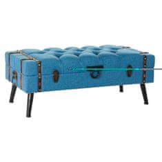 BigBuy Klop DKD Home Decor Mornarsko modra Kovina MDF Les 102 x 42 x 40 cm