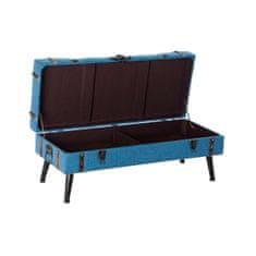 BigBuy Klop DKD Home Decor Mornarsko modra Kovina MDF Les 102 x 42 x 40 cm
