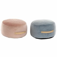 BigBuy Puf DKD Home Decor 8424001831180 Scandi pena 40 x 40 x 25 cm