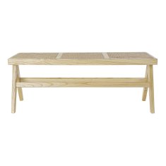 BigBuy Noge postelje klopi DKD Home Decor Naravni ratan Elm (118 x 42 x 46 cm)