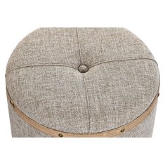 BigBuy Klop DKD Home Decor Beige Natural Wood Metal Plastic 30 x 40 cm 120 x 44 x 43 cm
