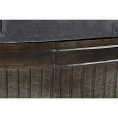 BigBuy Klop DKD Home Decor Grey Metal 117 x 42 x 47 cm