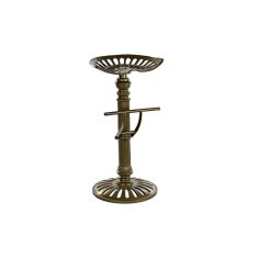 BigBuy Stolček DKD Home Decor Golden Metal (44 x 33 x 82 cm)