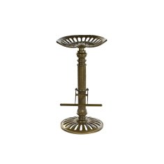 BigBuy Stolček DKD Home Decor Golden Metal (44 x 33 x 82 cm)