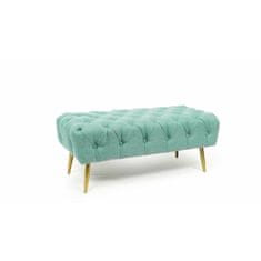 BigBuy Klop DKD Home Decor Zelena zlata kovina 103 x 46 x 42 cm