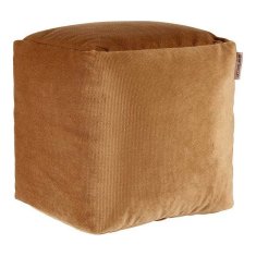 BigBuy Puf Bež Poliester polistiren (30 x 30 x 30 cm)