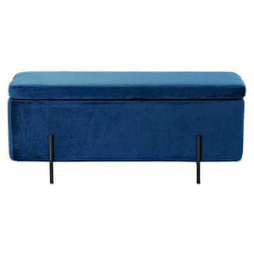 DKD Home Decor Klop DKD Home Decor Modra črna kovina 108 x 46 x 45 cm