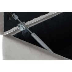 DKD Home Decor Klop DKD Home Decor Črna siva Les (115 x 44 x 43 cm)