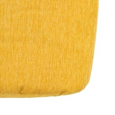DKD Home Decor Pouffe Poliester 45 x 45 x 45 cm Akrilna gorčica
