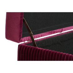 DKD Home Decor Klop DKD Home Decor 110 x 42 x 44 cm Kovina bordo