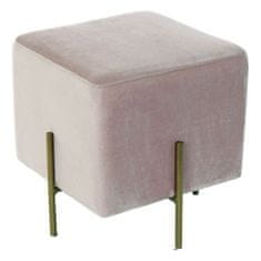DKD Home Decor Naslon za noge DKD Home Decor Kovina Poliester (42 x 42 x 45 cm)