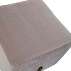 DKD Home Decor Naslon za noge DKD Home Decor Kovina Poliester (42 x 42 x 45 cm)