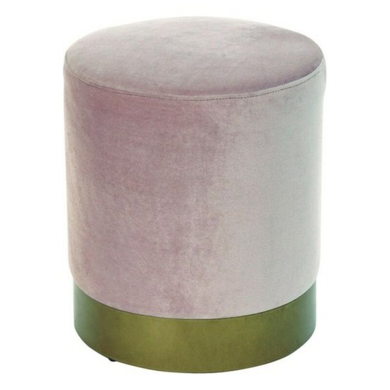 DKD Home Decor Naslon za noge DKD Home Decor Kovina Poliester (35 x 35 x 40 cm)