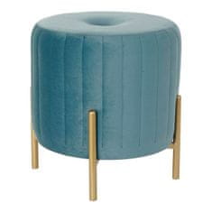 DKD Home Decor Naslon za noge DKD Home Decor Kovina Moderni žamet (45 x 45 x 42 cm)