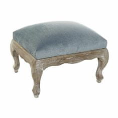 DKD Home Decor Naslon za noge DKD Home Decor Poliester Nebo modra Borovničev les (44 x 34 x 31,5 cm)