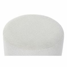 DKD Home Decor Priložnostno pohištvo DKD Home Decor Golden Metal White Microfibre (44 x 44 x 40 cm)
