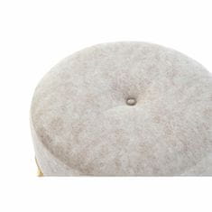 DKD Home Decor Podnožje DKD Home Decor 51 x 51 x 44,5 cm pena bež zlati žamet MDF les etno 40 % kovina