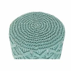 DKD Home Decor Naslon za noge DKD Home Decor Les Brown Bombaž Mint (43 x 43 x 52 cm) (40 x 40 x 50 cm)