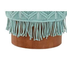 DKD Home Decor Naslon za noge DKD Home Decor Les Brown Bombaž Mint (43 x 43 x 52 cm) (40 x 40 x 50 cm)